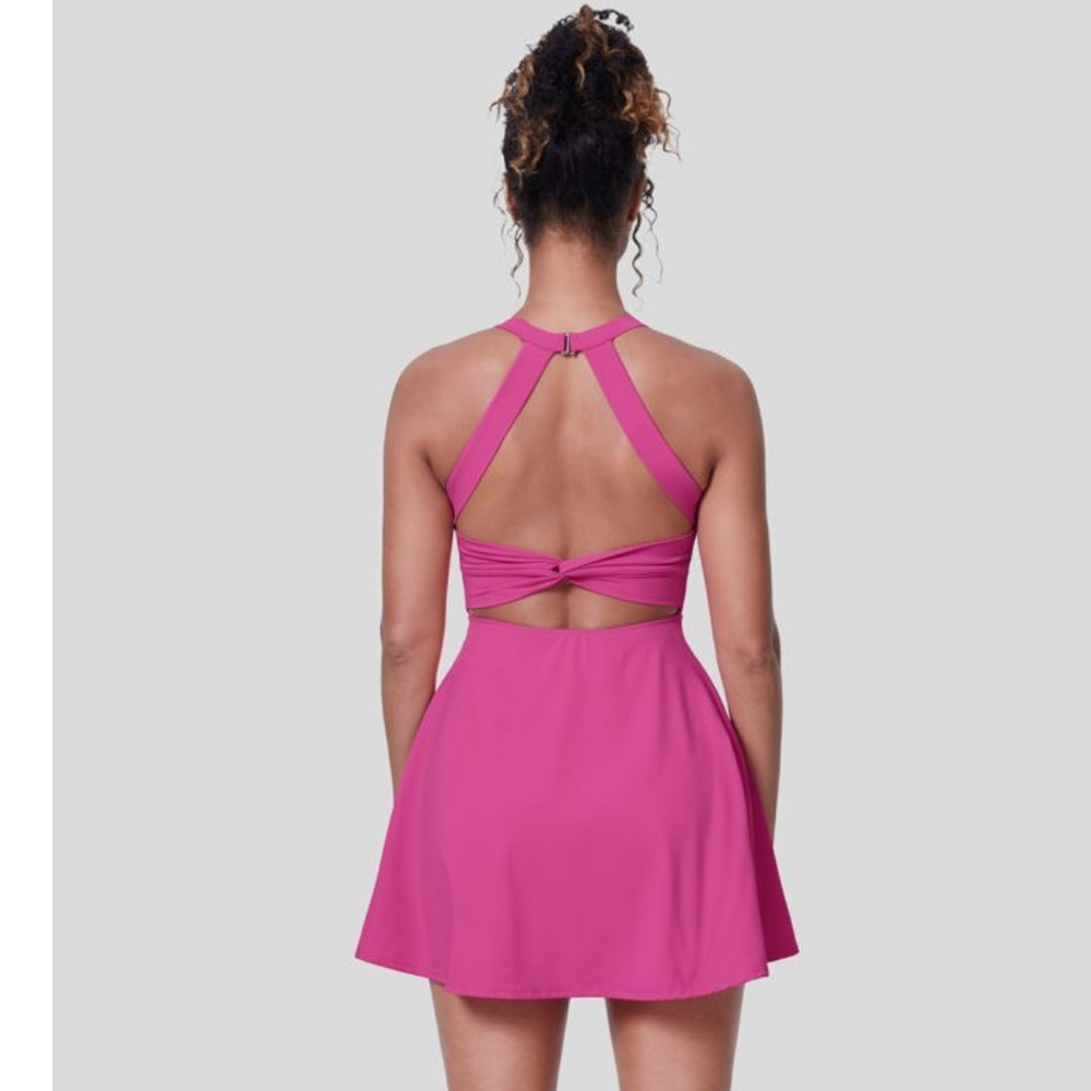 Halara dress sz large built in shorts